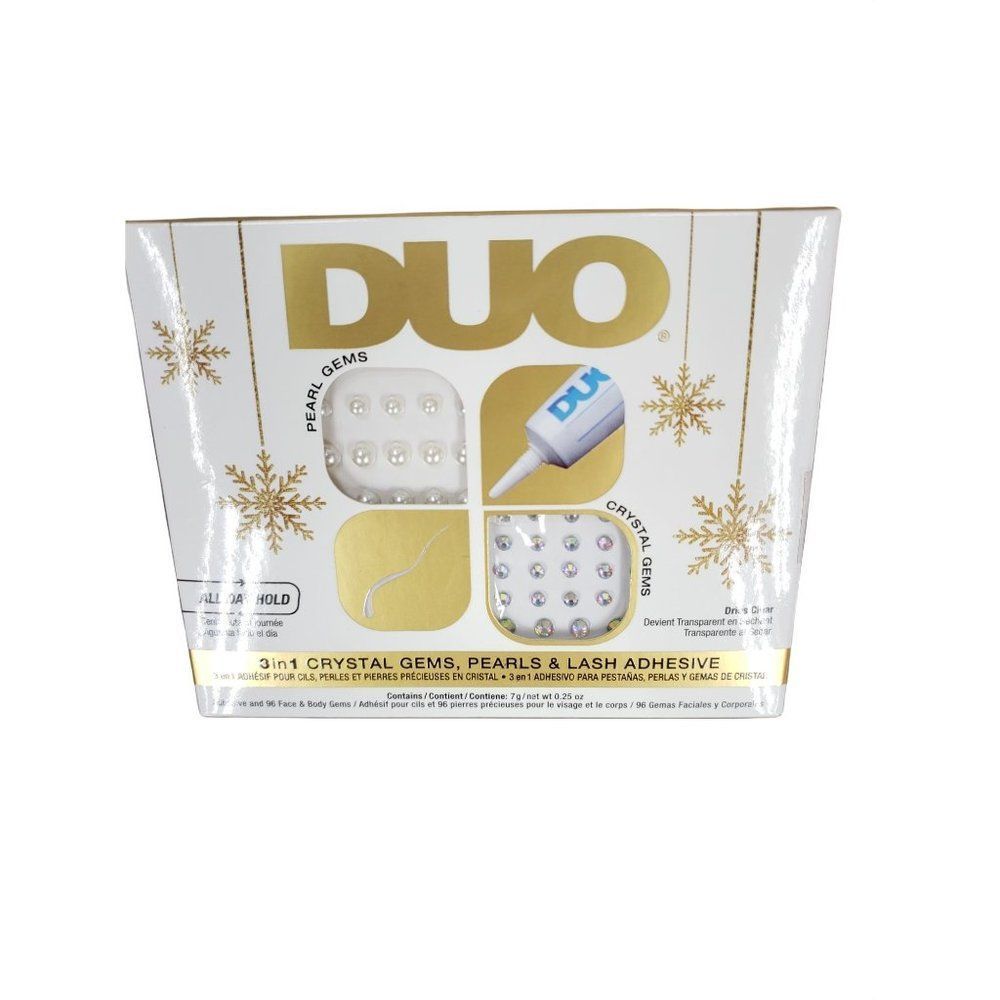 Limited Edition Duo 3 in 1 Crystal Gems, Pearls + Lash‎ Adhesive